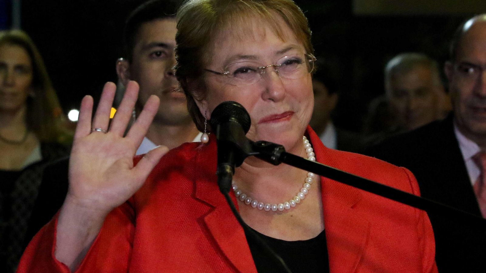 Foto: Michelle Bachelet, presidenta de Chile, en Paraguay (EFE)