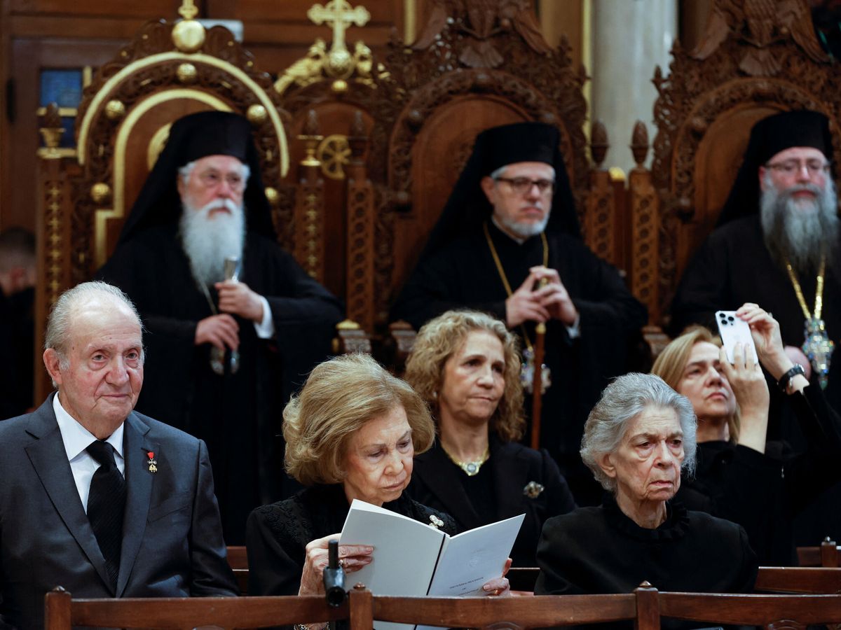 Foto: Funeral de Constantino de Grecia. (Reuters/Pool/Stoyan Nenov)