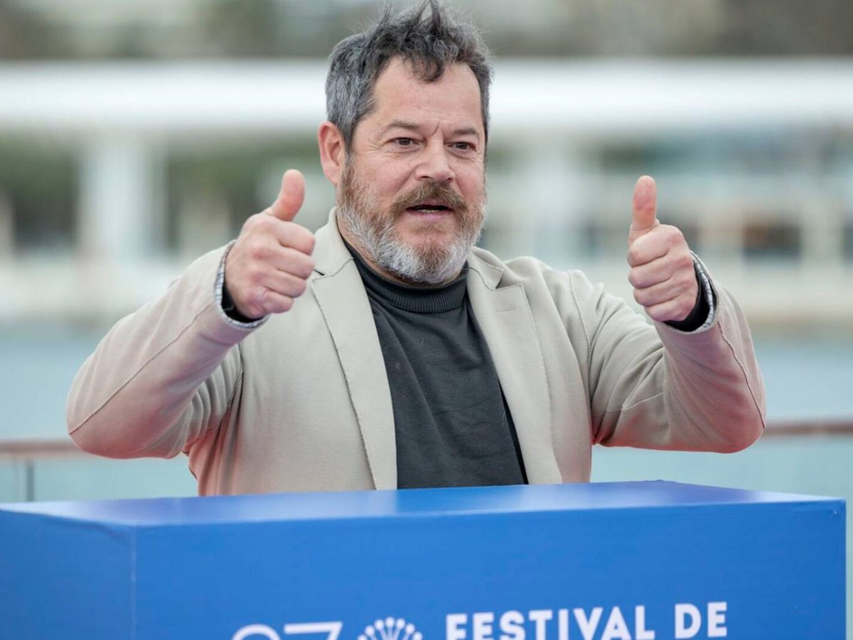 Foto: Jorge Sanz, en su reciente paso por el Festival de Cine de Málaga, donde habló de Belén Esteban. (EFE)