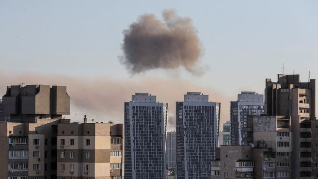 Foto de Misiles en Kiev, Ucrania