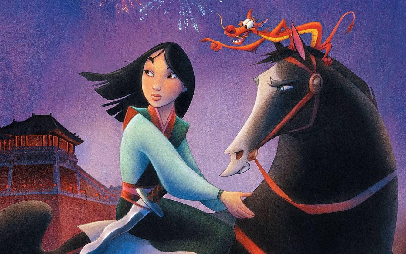 Imagen de la película Disney de Mulán. 