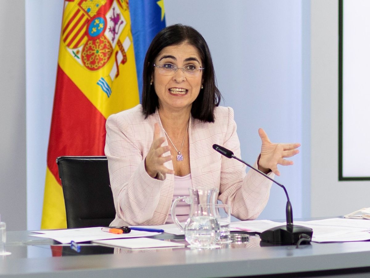 Foto: La ministra de Sanidad, Carolina Darias. (EFE/Rodrigo Jiménez)