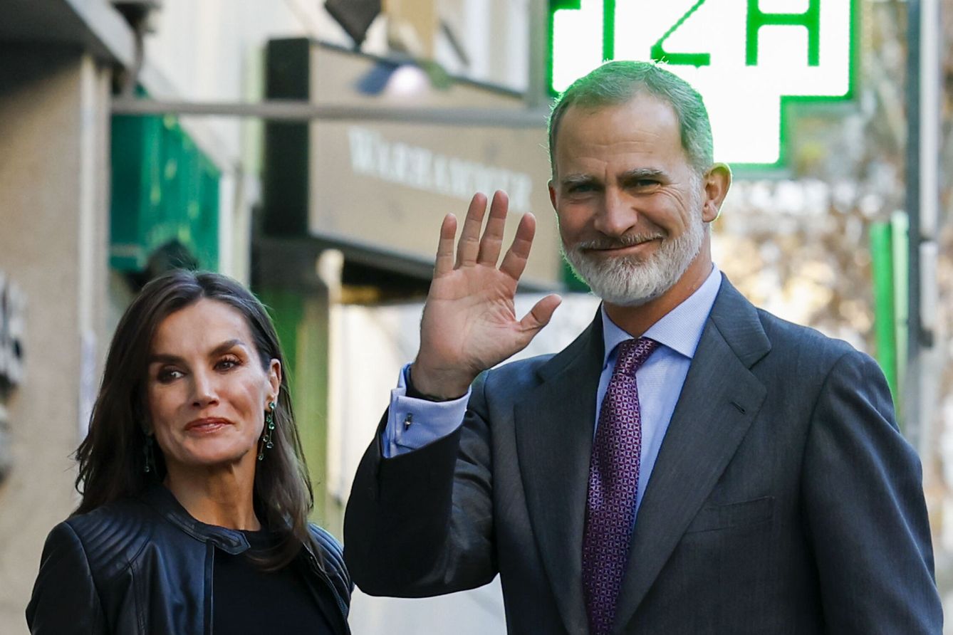 Los reyes Felipe y Letizia. (EFE/Javier Lizón)