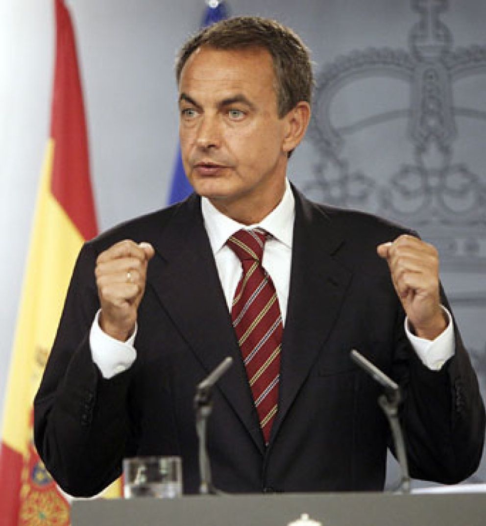Foto: Zapatero confirma que subirá los impuestos
