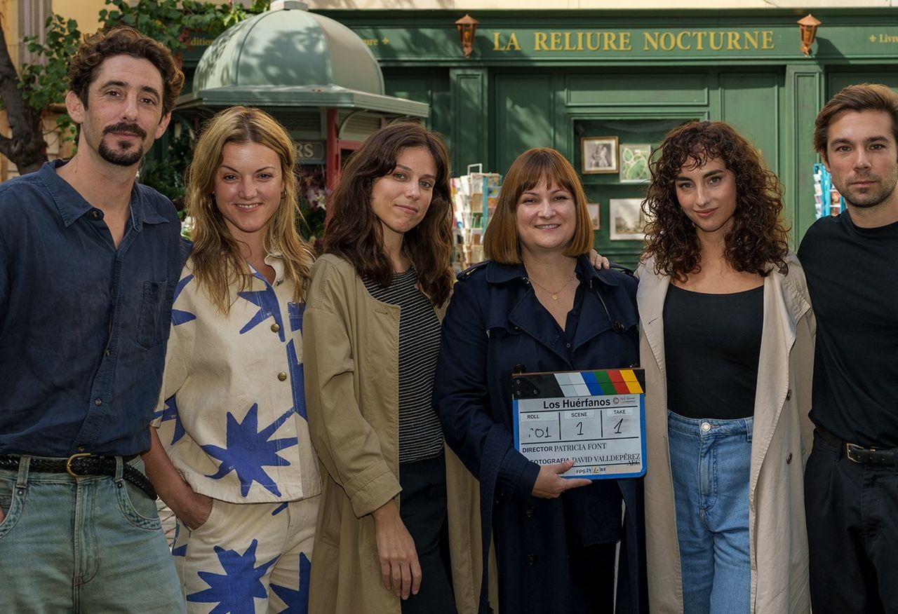 Foto de inicio de rodaje de 'Los Huérfanos'. (HBO Max)