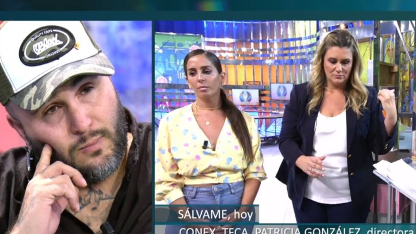 Kiko Rivera, Anabel Pantoja y Carlota Corredera. (Telecinco).