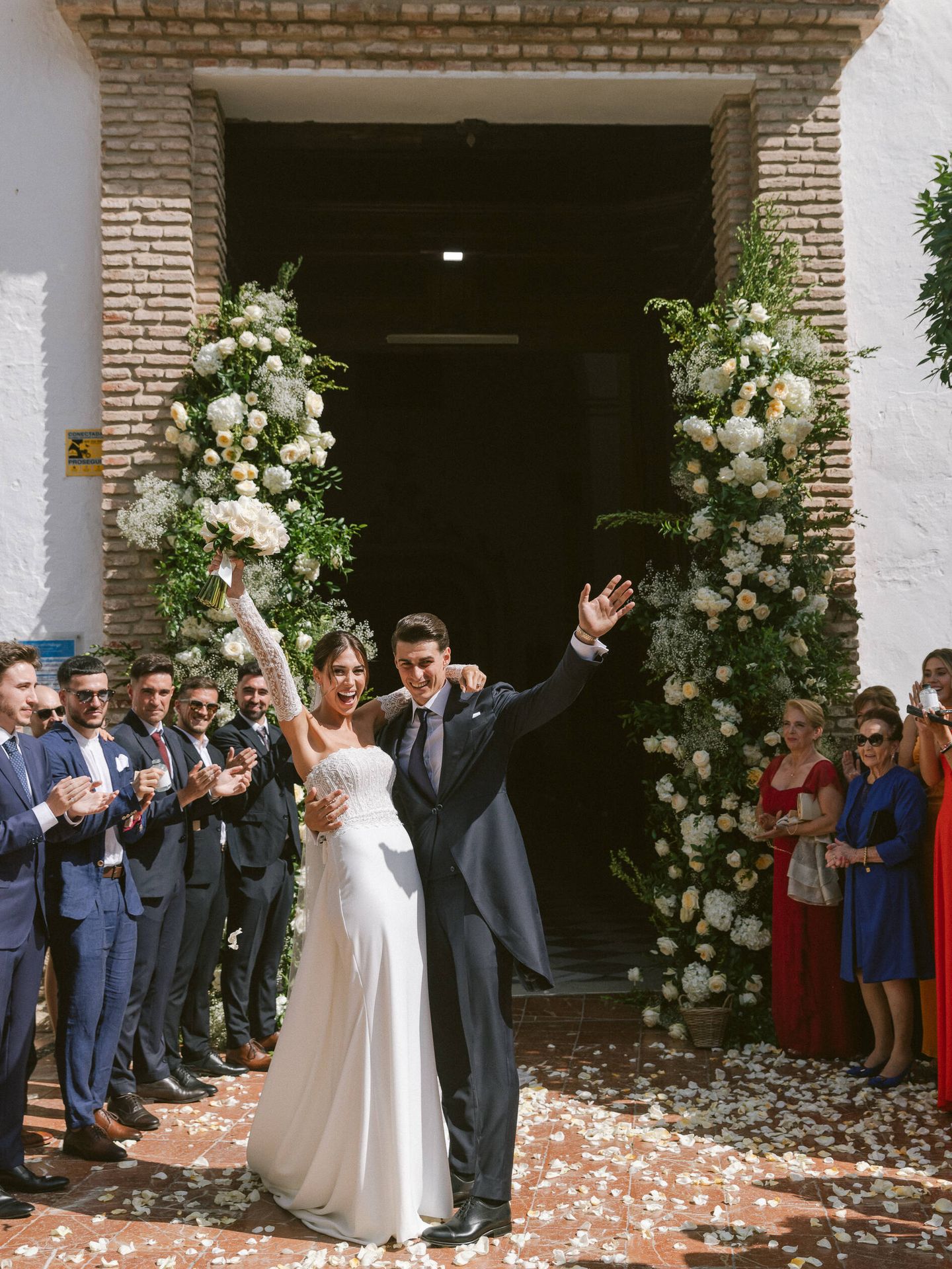 La boda de Kepa Arrizabalaga y Andrea Martínez. (Volvoreta)