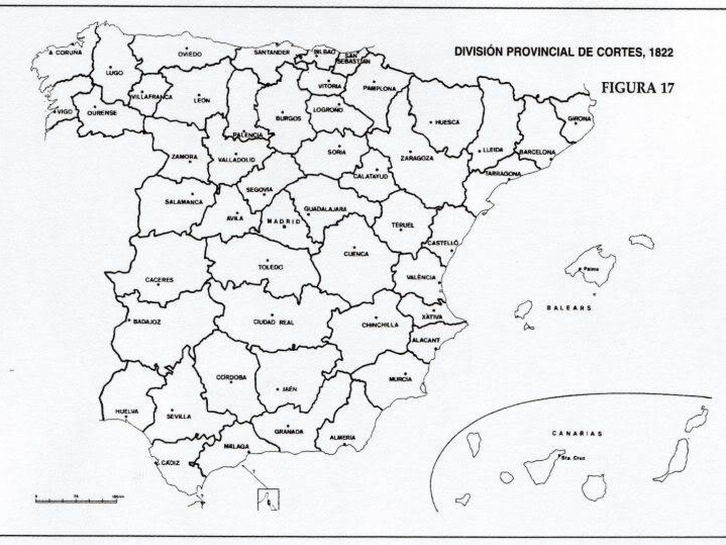 'Geografía política de la España constitucional. La división provincial' (J. Burgueño, 1996)