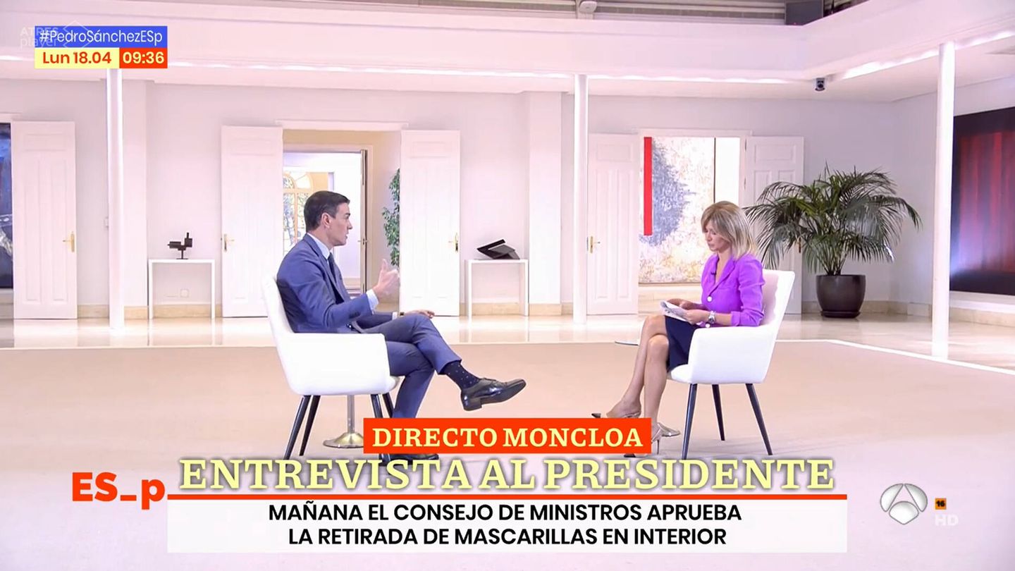 Sánchez y Griso, en 'Espejo público'. (Antena 3)