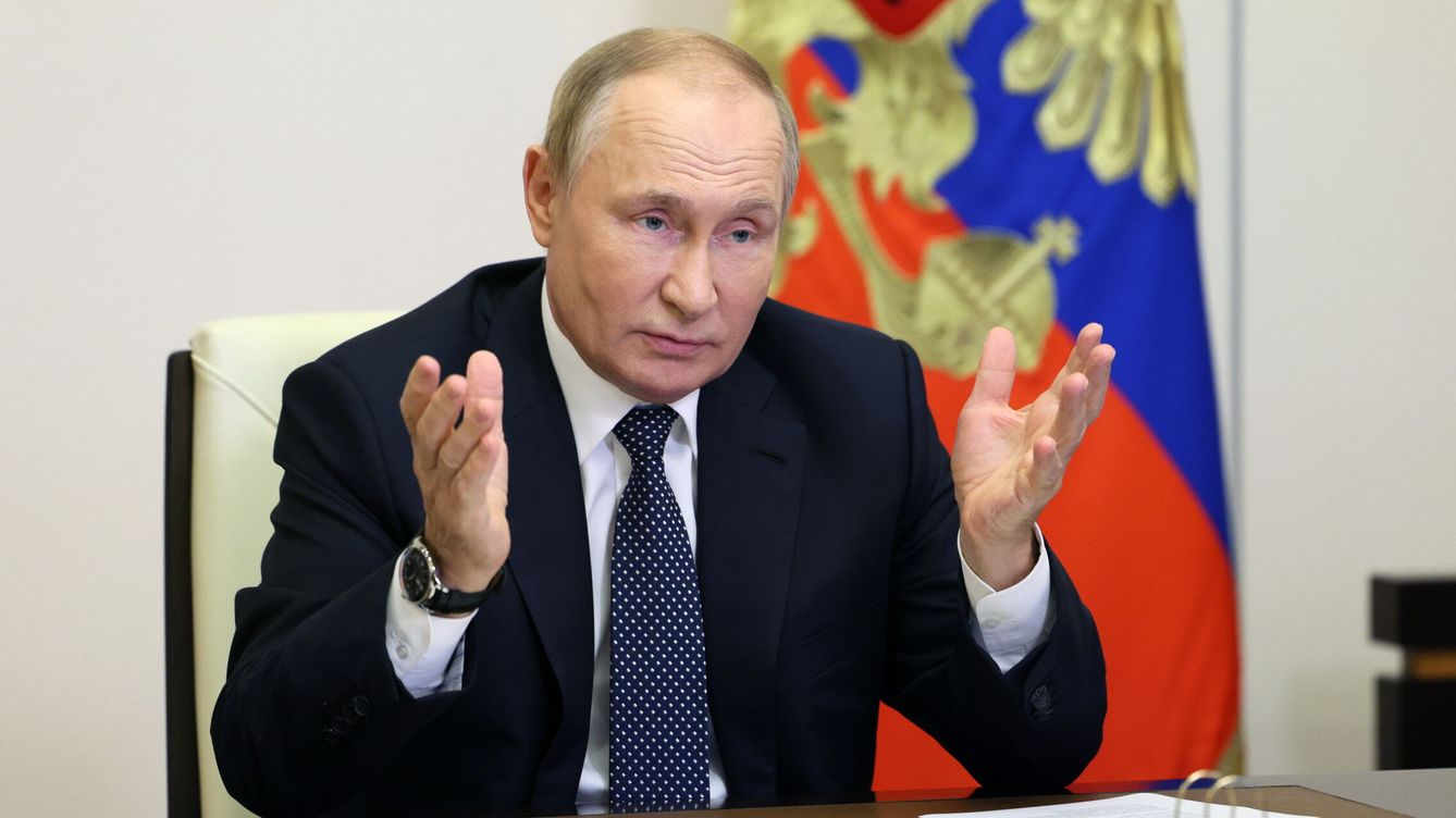 Foto: Vladímir Putin, en una reunión. (EFE/Gavrill Grigorov)