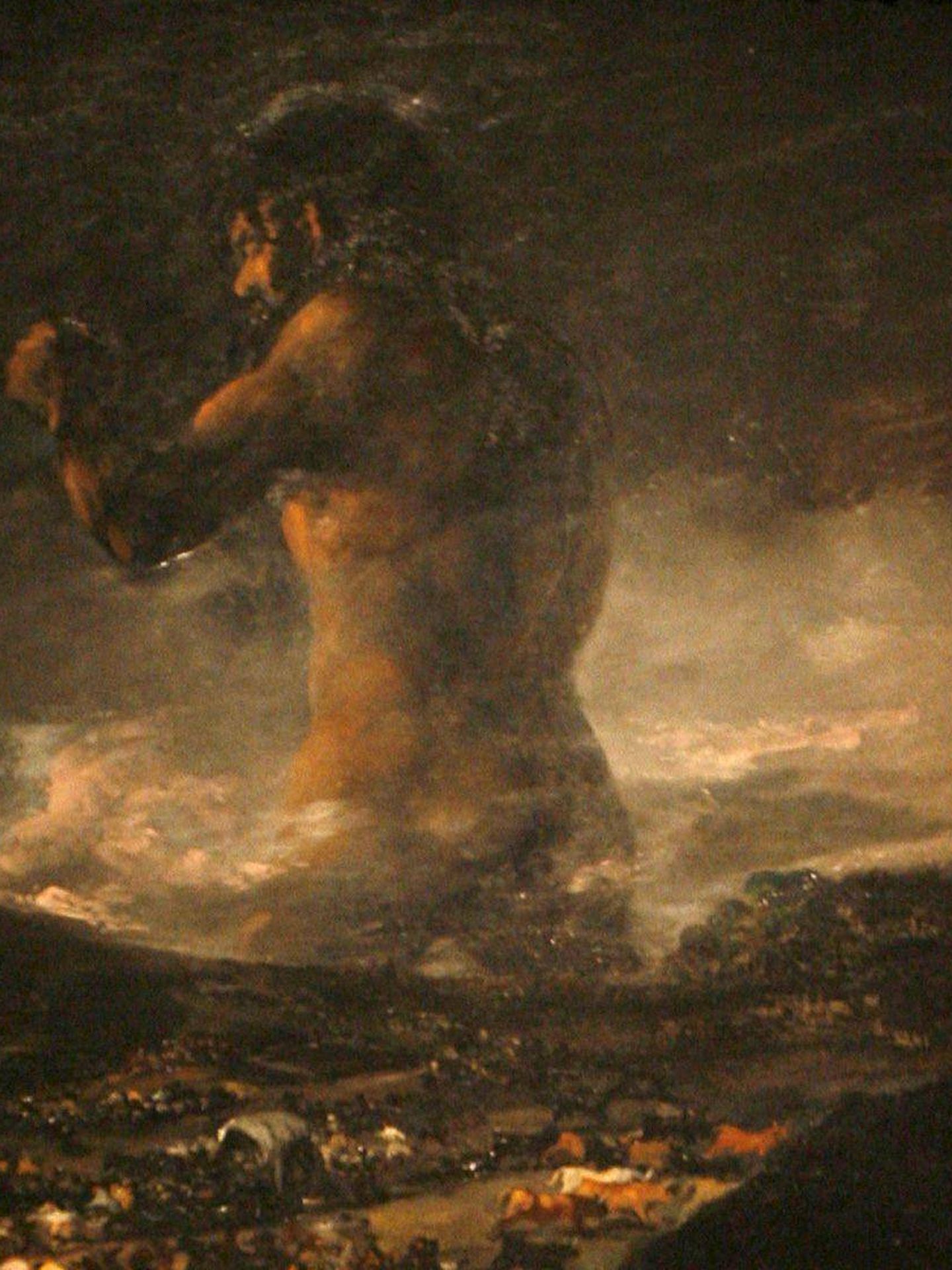 La autoría del coloso de Francisco de Goya ha sido varias veces cuestionada. (EFE)