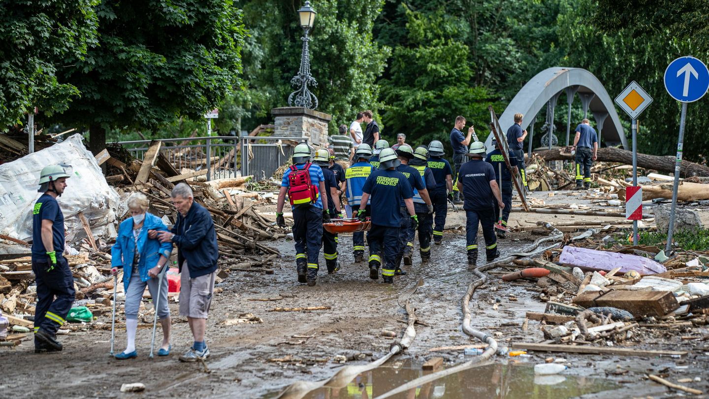 Daños provocados por las inundaciones en Alemania. (EFE)