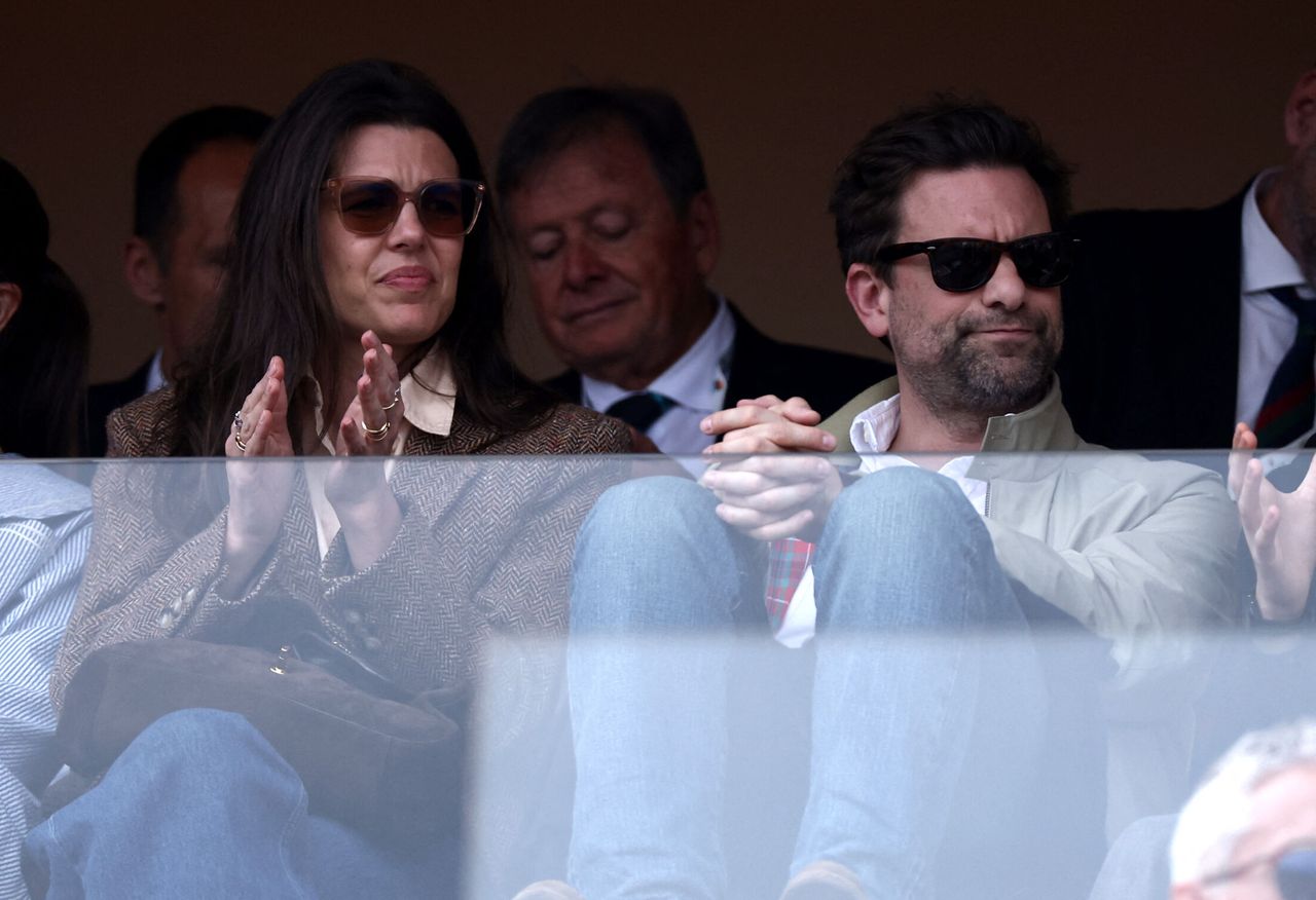 Carlota Casiraghi y Nicolas Mathieu, en una imagen de archivo. (Reuters)