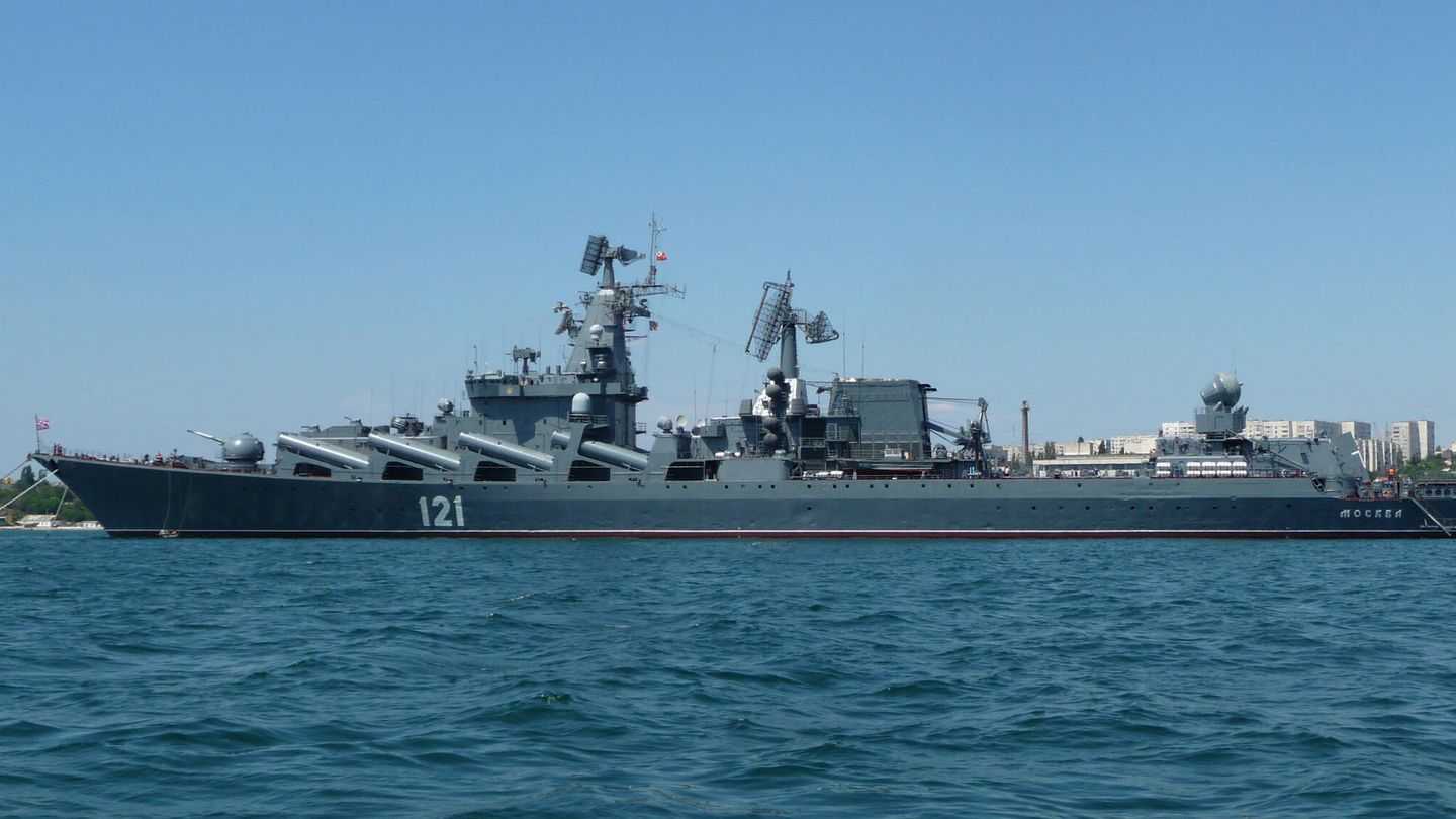 Crucero Moskva en 2009. (George Chernilevsky)