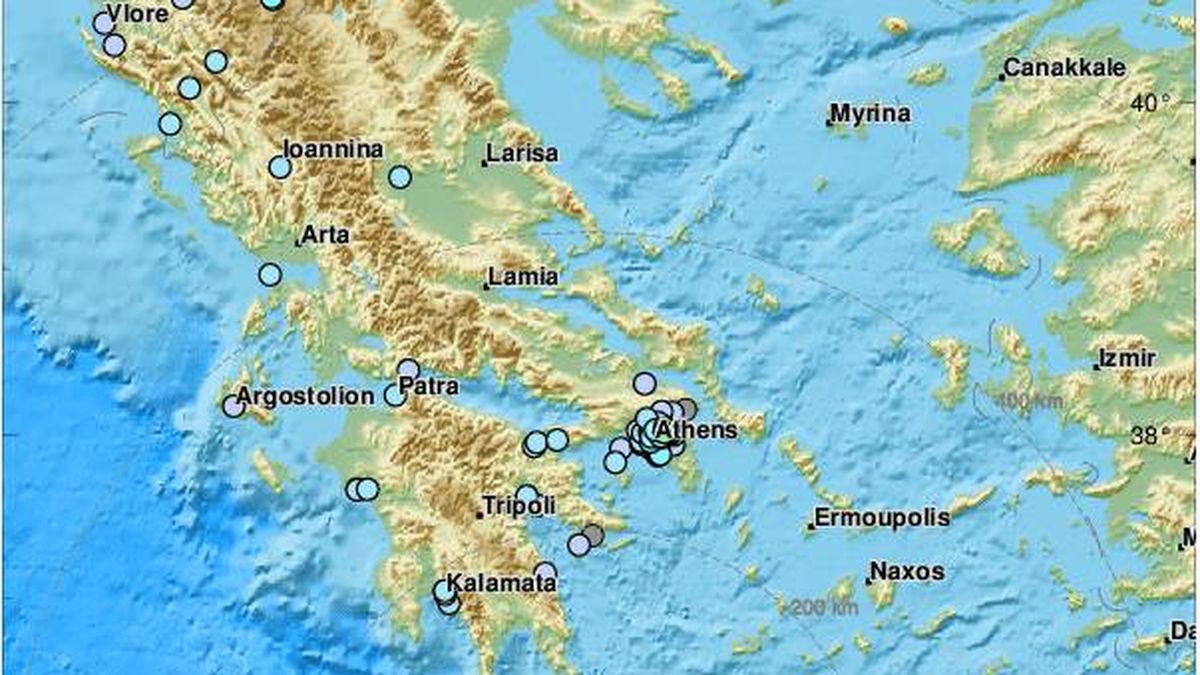 Un terremoto de magnitud 6,1 sacude la isla griega de Creta