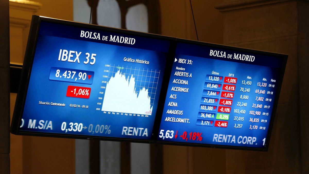 El Ibex se hunde otro 2,5% presionado por la banca en plena marejada política