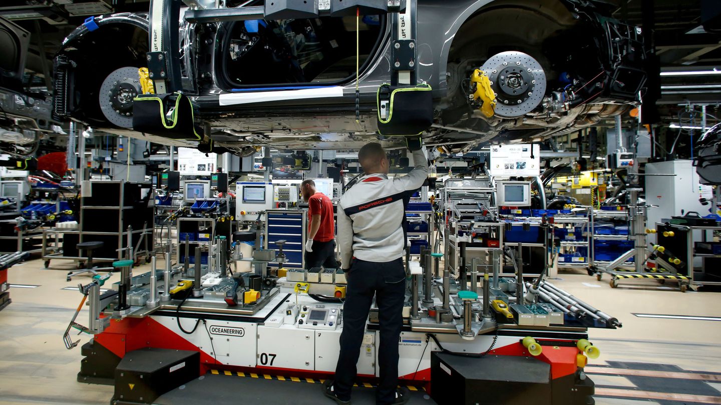 Fábrica de Mercedes en Alemania. (Reuters)