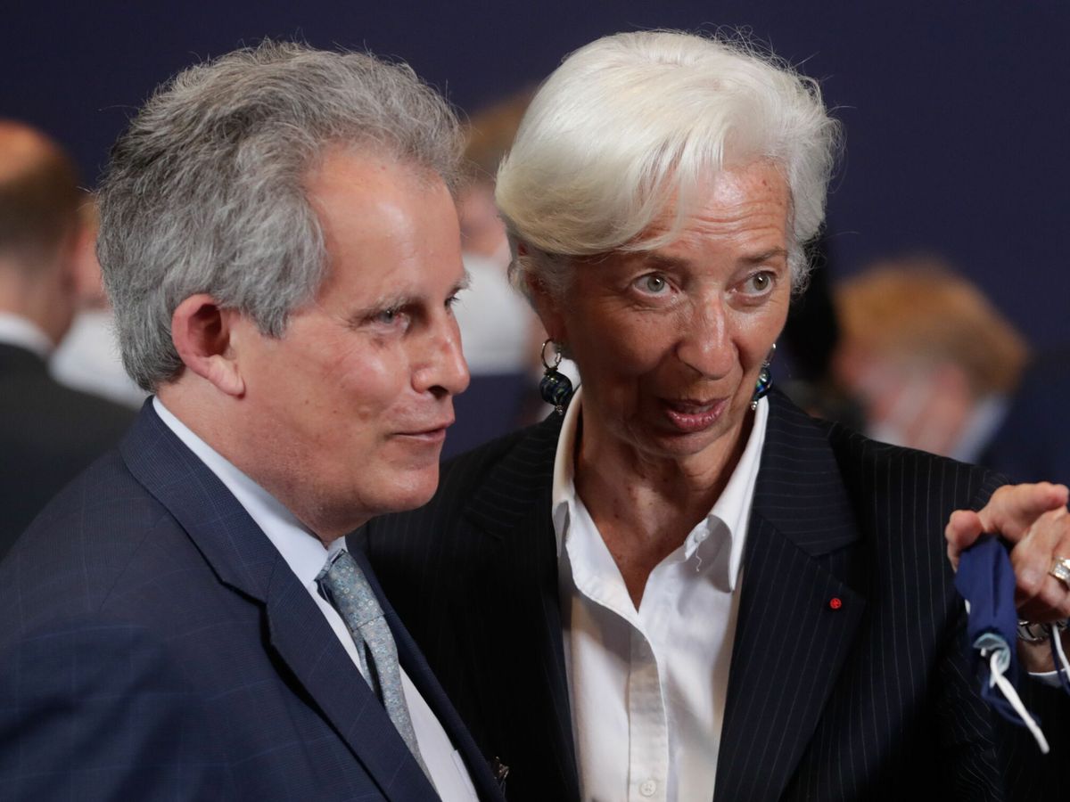 Foto: David Lipton y Christine Lagarde (Reuters)