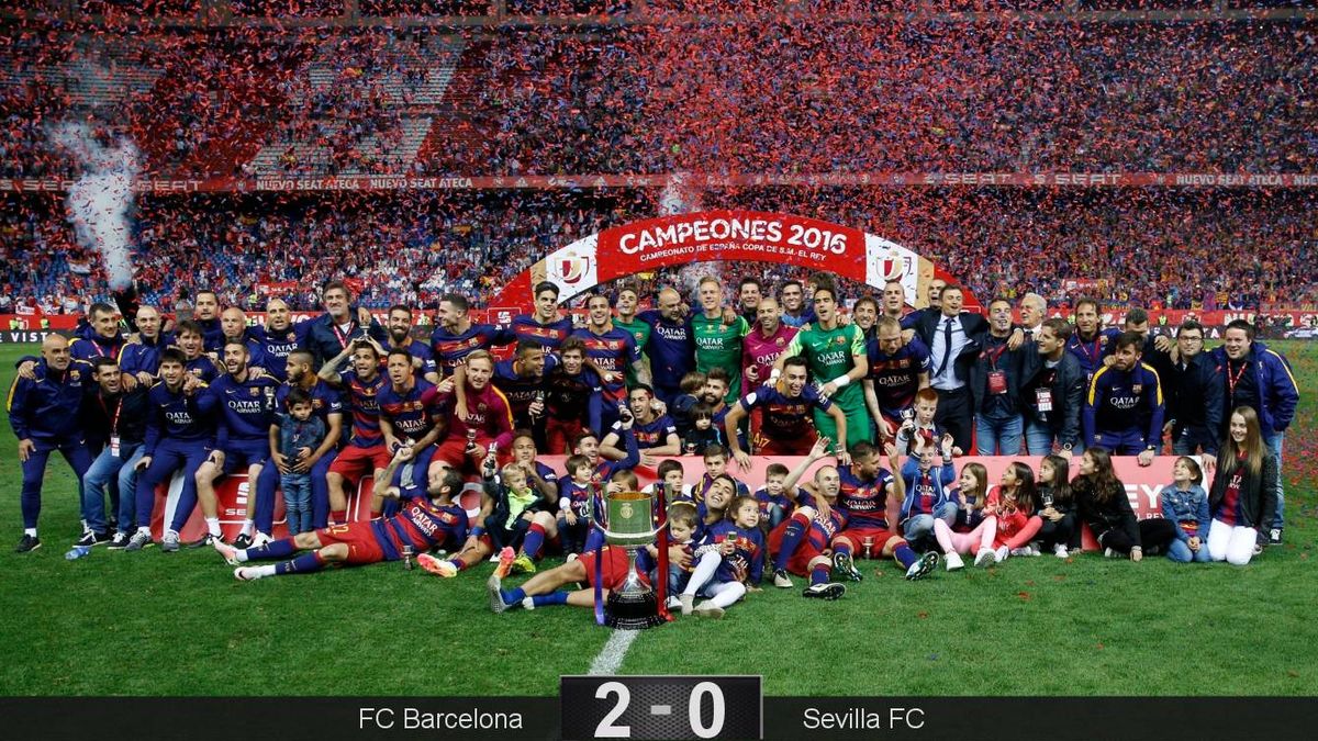 Ningún 'estel' brilla como Messi en la final entre el Barcelona y el Sevilla