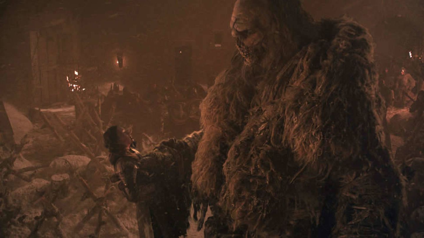 La muerte de Lyanna Mormont en 'Juego de tronos'. (HBO)
