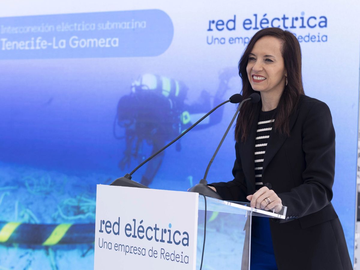 Foto: La presidenta de Redeia, Beatriz Corredor. (EFE/Miguel Barreto)