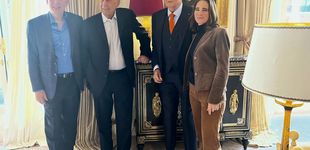 Post de El tour parisino de Juan Carlos I y la infanta Cristina: cita con la biógrafa Laurence Debray