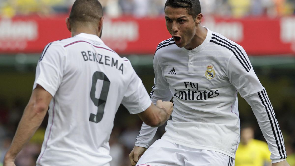 Benzema sigue sin gol, pero es el socio ideal para el 'devorador' Cristiano Ronaldo