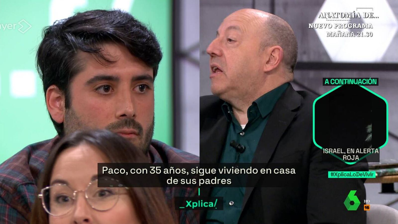 Paco Ledesma y Gonzalo Bernardos en 'La Sexta Xplica'. (Atresmedia)