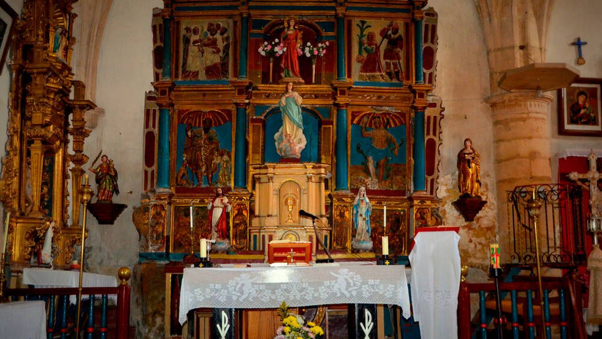 23.000 euros en 23 días: un pueblo de 7 habitantes en Burgos pide ayuda para su retablo