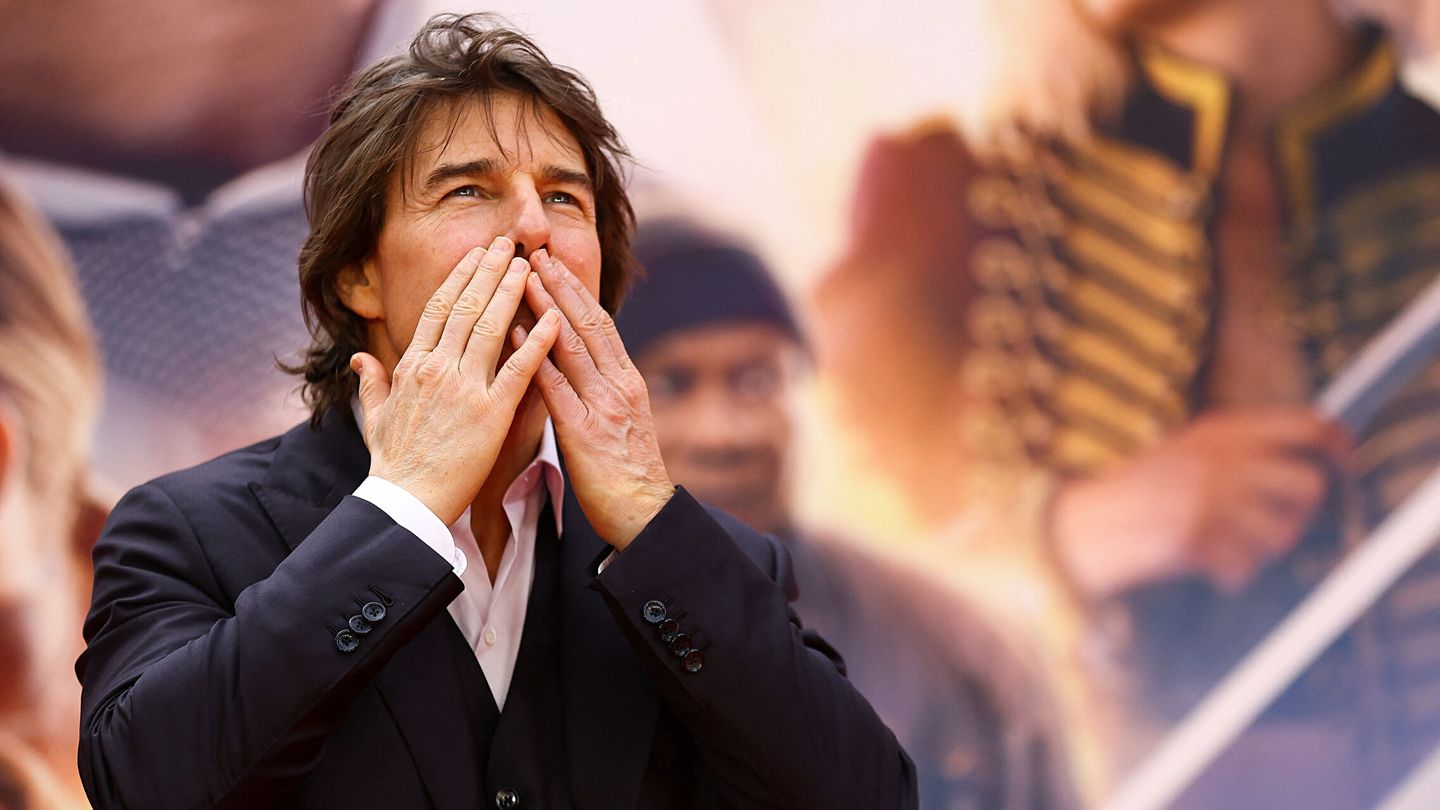 Tom Cruise, en la première de 'Misión Imposible 7' en Londres. (Reuters/Hannah McKay)