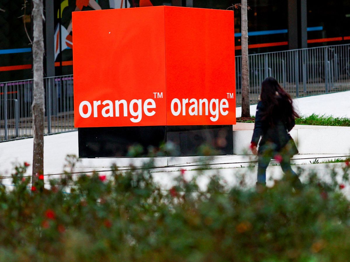 Foto: Logo de Orange. (Reuters/Gonzalo Fuentes)