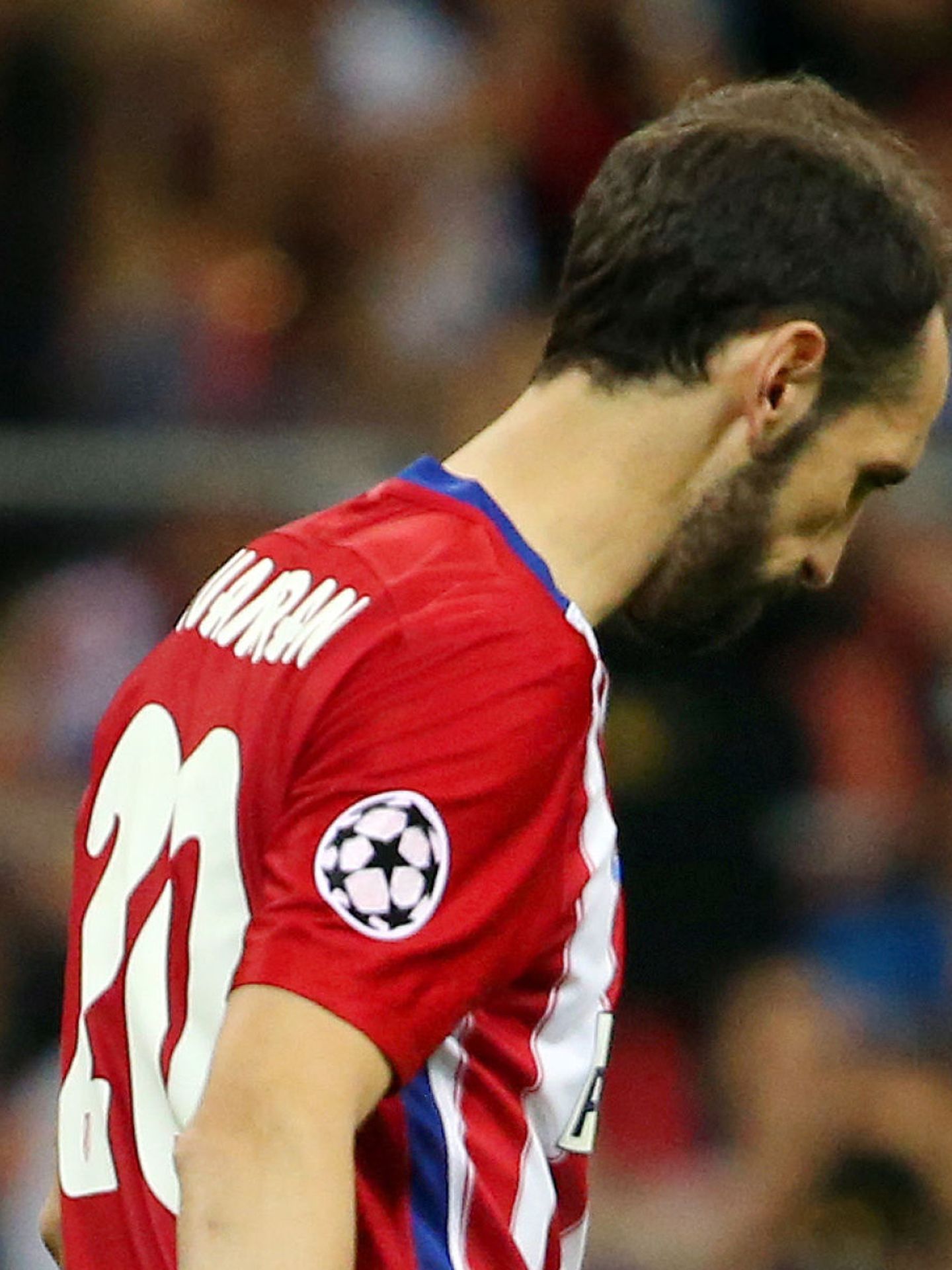 Soccer Football - Atletico Madrid v Real Madrid - UEFA Champions League Final - San Siro Stadium, Milan, Italy - 28 5 16 Atletico Madrid's Juanfran looks dejected after missing during the penalty shootout Reuters   Stefano Rellandini Livepic EDITORIAL USE ONLY.