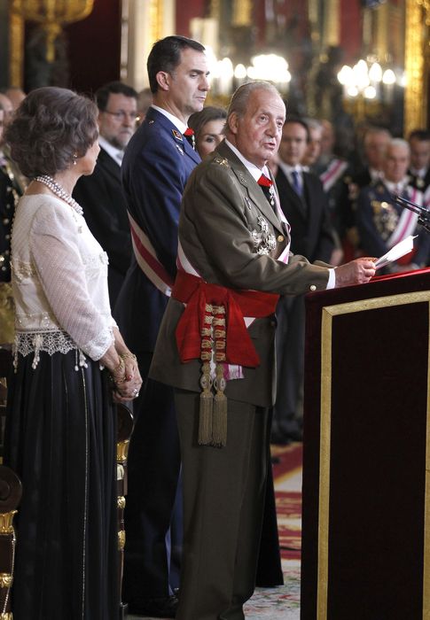 Foto: El Rey en la Pascua Militar (I.C.)