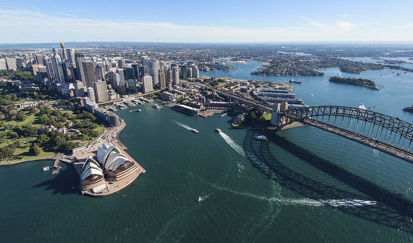 Vista panorámica de Sidney, en Australia