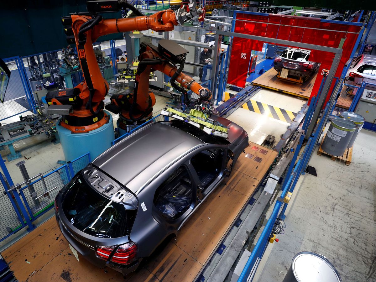 Foto: Una fábrica de automóviles en Alemania. (Reuters)