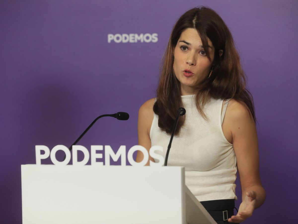 Foto: La portavoz de Podemos, Isa Serra. (EFE/Fernando Alvarado)
