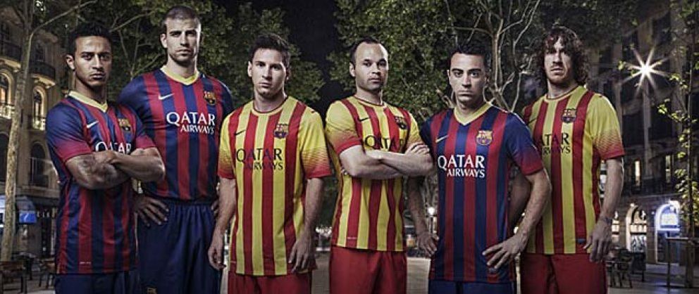 Foto: El Barcelona vestirá la 'Senyera' en su camiseta por primera vez en su historia