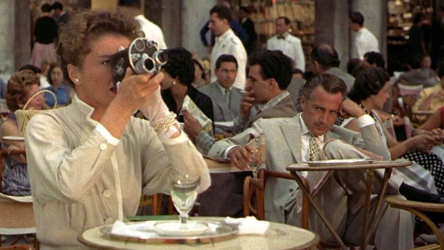 Katharine Hepburn y Rossano Brazzi, en 'Locuras de verano'. (YouTube)