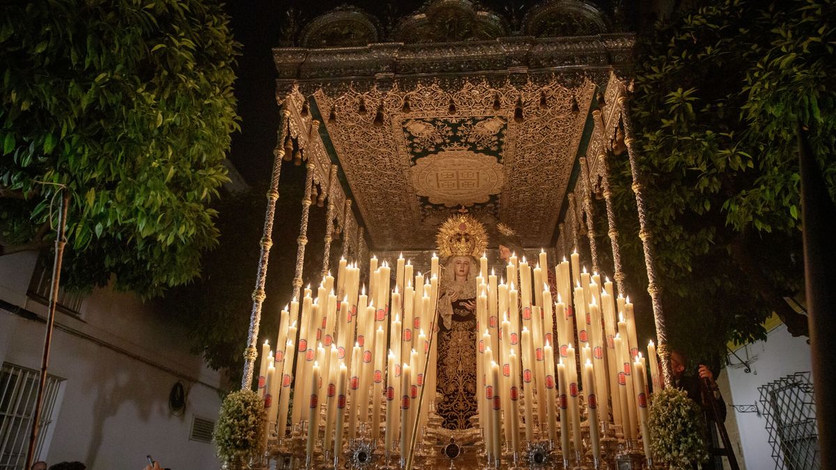 Horario y dónde ver El Silencio en la Semana Santa de Sevilla 2024