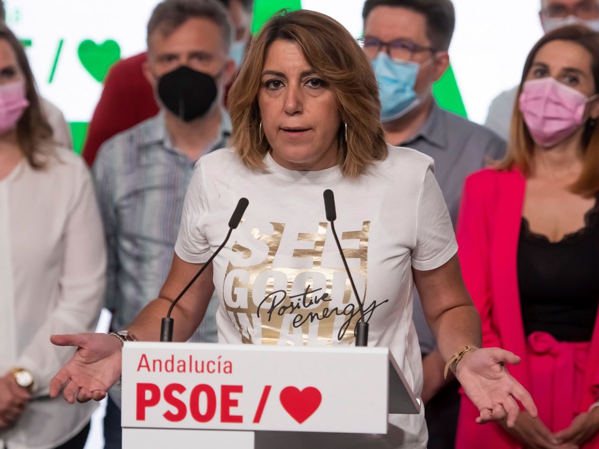 Foto: La exdirigente del PSOE de Andalucía Susana Díaz. (EFE)
