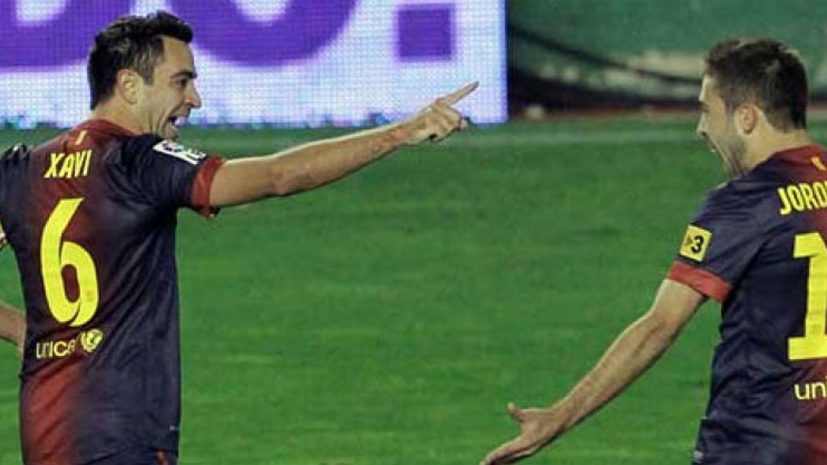 Xavi y Jordi Alba se recuperan para el partido contra el PSG
