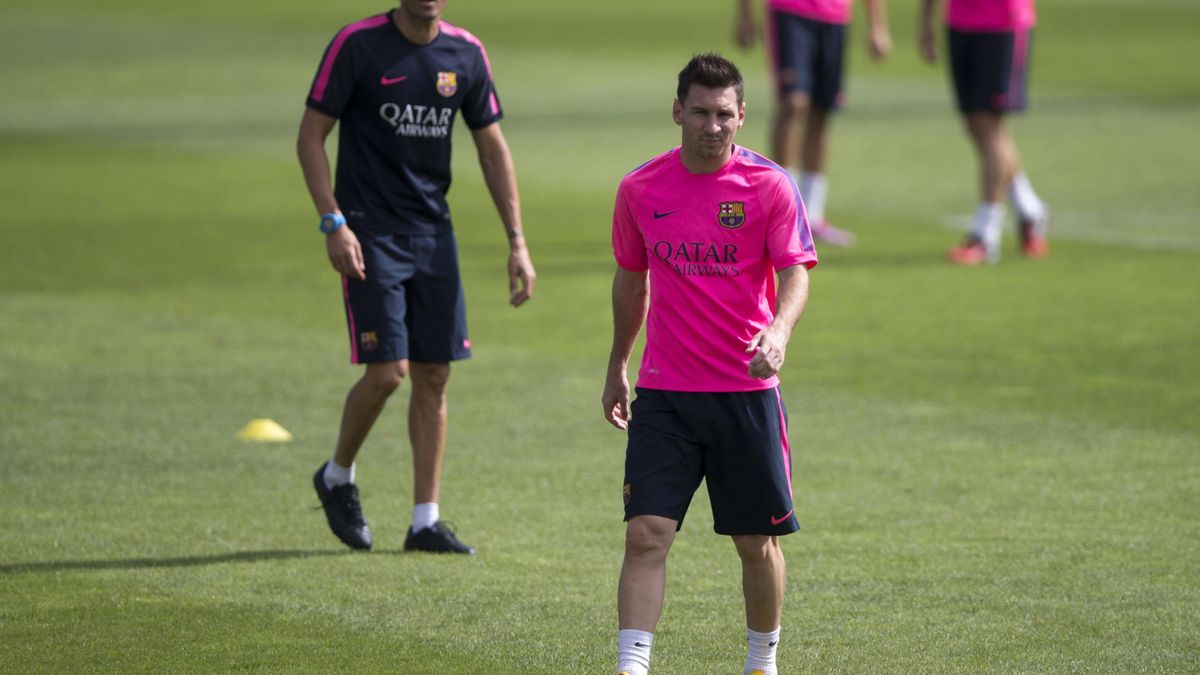 Luis Enrique se enfrenta a la 'alergia' de Leo Messi a entrar en las rotaciones del equipo