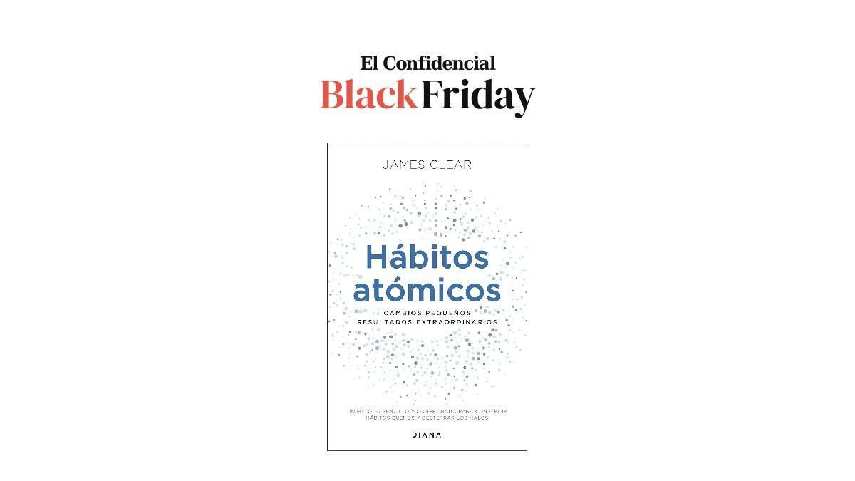 Es TOP 5 en libros más vendidos durante Black Friday. Hábitos atómicos: Cambios pequeños, resultados extraordinarios