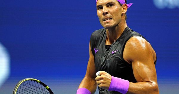 Foto: Rafa Nadal celebra un punto en el US Open. (EFE)