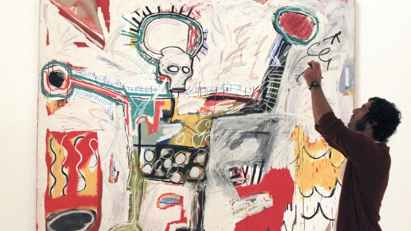 Foto: El Museo Guggenheim Bilbao presenta la exposición de Basquiat (EFE)