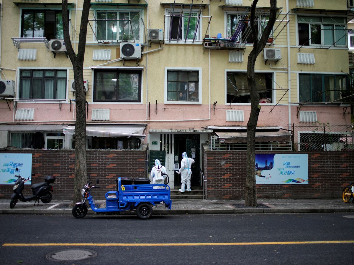 Foto: Cierres en Shanghái. (Reuters/Aly Song)