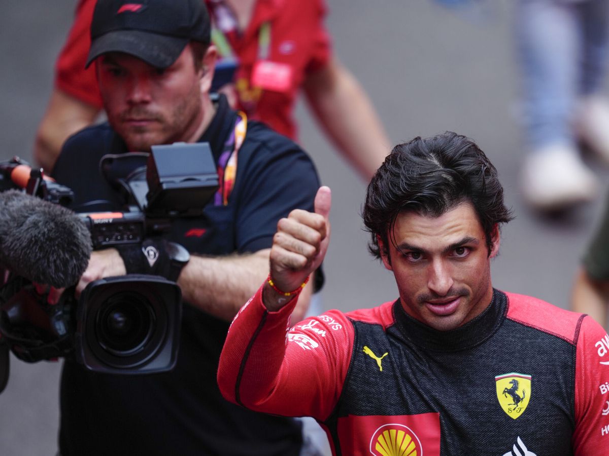 Foto: Carlos Sainz, en el Gran Premio de España. (EFE/Enric Fontcuberta)