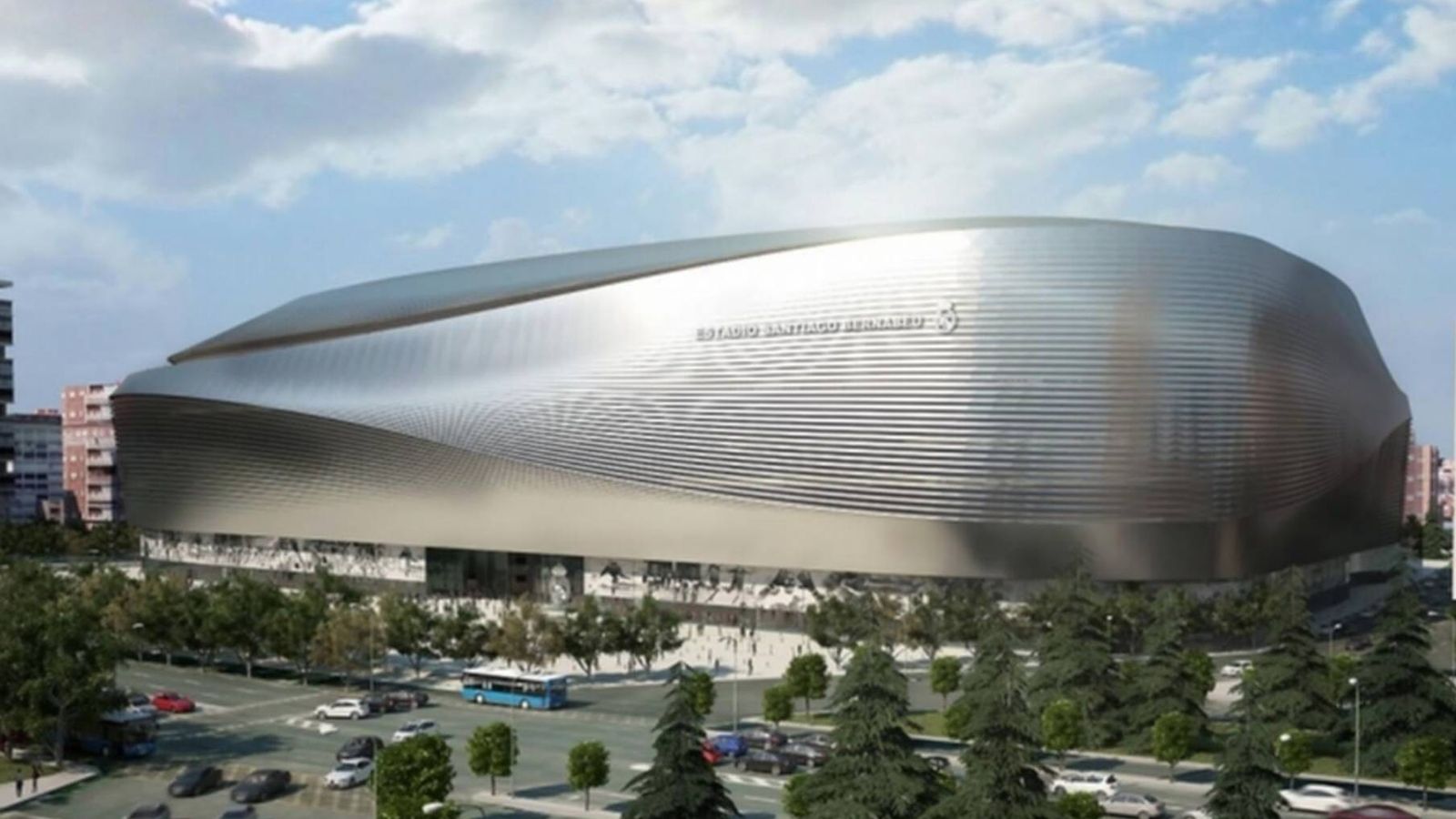Foto: Panorámica del nuevo estadio Santiago Bernabéu