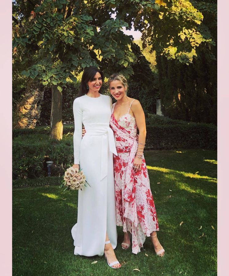 Foto:  Elsa Pataky, en la boda de su amiga. (Instagram)