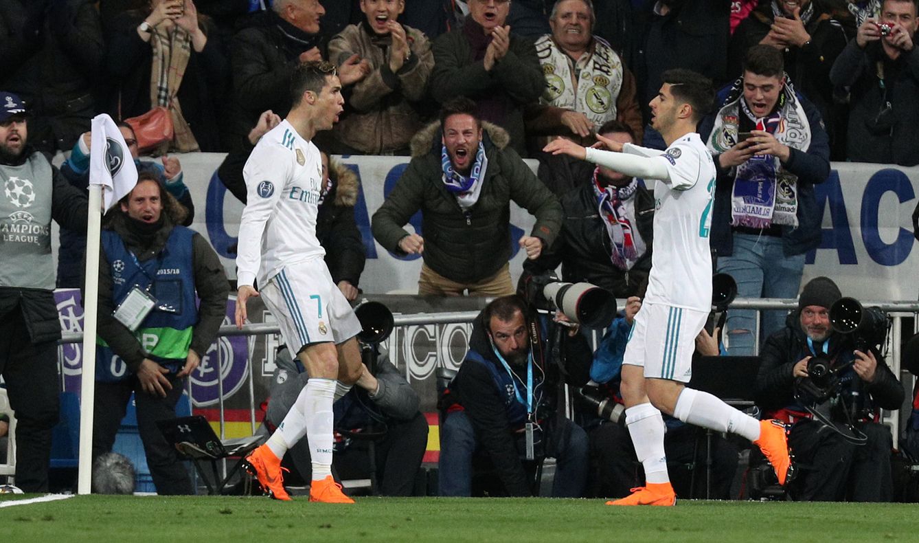 Asensio gestó los goles de Cristiano y Marcelo ante el PSG. (Reuters)